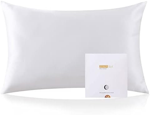 ZIMASILK 100% Mulberry Silk Pillowcase for Hair and Skin Health,Soft and Smooth,Both Sides Premiu... | Amazon (US)