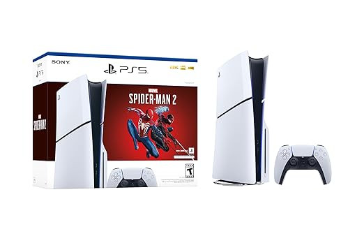 PlayStation 5 Console -  Marvel’s Spider-Man 2 Bundle (slim) | Amazon (US)
