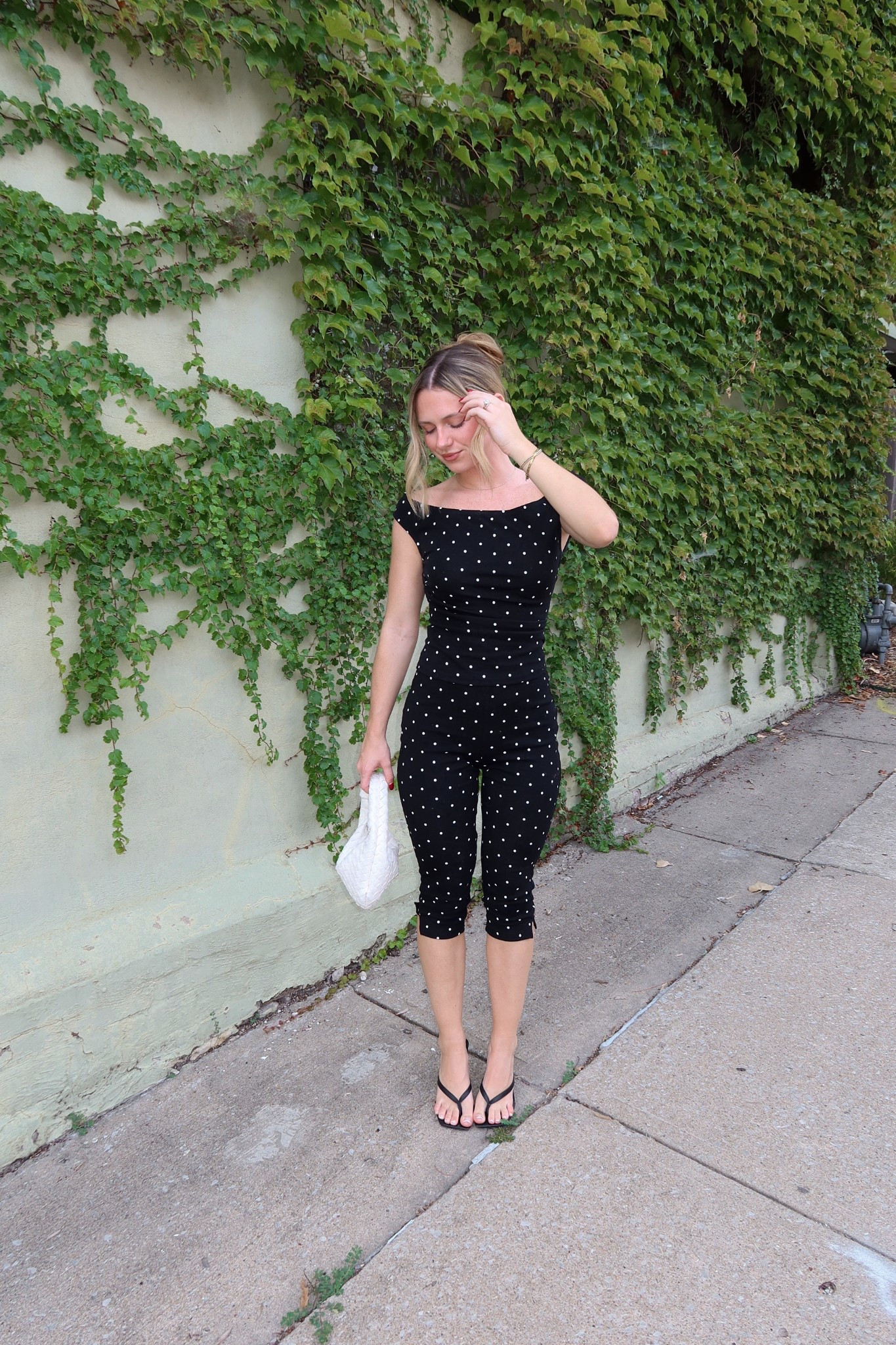 Polka dots, capris, matching set, Cider

#LTKFallSale #LTKFindsUnder50 #LTKFindsUnder100