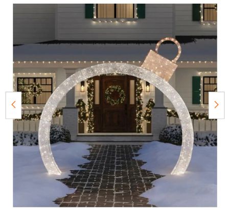 Outdoor / indoor LED ornament arch — Christmas decoration — this will sell out FAST
Holiday decor 2022


#LTKHoliday #LTKhome #LTKSeasonal