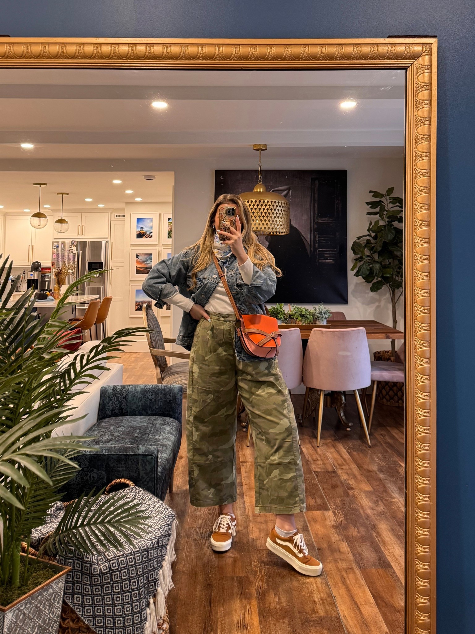 These elastic waist camo pants are perfect when you want to be comfortable, but look put together. size down I'm wearing a large, but should've gotten a medium or smaller. spring outfits 2026, country concert outfits 

  

#LTKootd #LTKootd #LTKSeasonal #LTKMidsize