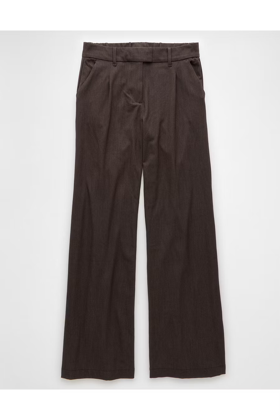 AE Stretch Poppy Trouser Women's Olive Moss 0 Regular | American Eagle Outfitters (US & CA)