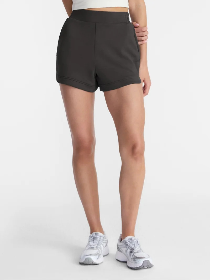 Avia Women's ScubaKnit Shorts, 3.25'' Inseam, Sizes XS-XXXL | Walmart (US)