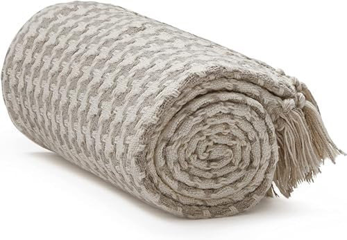Americanflat 50x60 Throw Blanket - Soft and Breathable Cotton Throw Blanket for Couch, Bed, Chair... | Amazon (US)