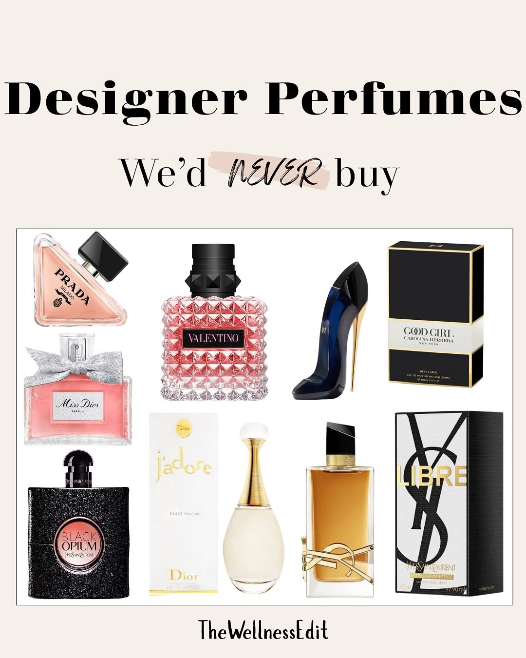 ✨💐 Most perfumes aren’t as glamorous as they seem…

That word “fragrance” on the label? 👀 It’s a legal loophole hiding hundreds of undisclosed chemicals — many linked to hormone disruption, allergies, respiratory issues, and even carcinogens.

Even when disclosed, you’ll often find:
❌ Phthalates (hormone disruptors)
❌ Synthetic musks (toxic + bioaccumulative)
❌ VOCs (respiratory stress + indoor pollution)

When you spray, you’re not just scenting your skin — you’re inhaling it all day long. 🚫

🌿 Non-toxic swaps:
✨ Essential oil blends
✨ Botanical extracts
✨ Organic alcohol bases

Smelling good shouldn’t come at the cost of your health. 💛 Choose transparency + clean ingredients.

Tagged accounts:
	⁃ @dimebeautyco 
	⁃ @byrosiejane 
	⁃ @skylar 
	⁃ @the7virtues 
	⁃ @bohemianreves 
	⁃ @uncommonjames 
	⁃ @henryrose 
	⁃ @esasnyc 
	⁃ @ellisbrooklyn 
	⁃ @lovegoodchemistry 
	⁃ @5sensco 
	⁃ @sanajardin 
	⁃ @maisonlouismarie