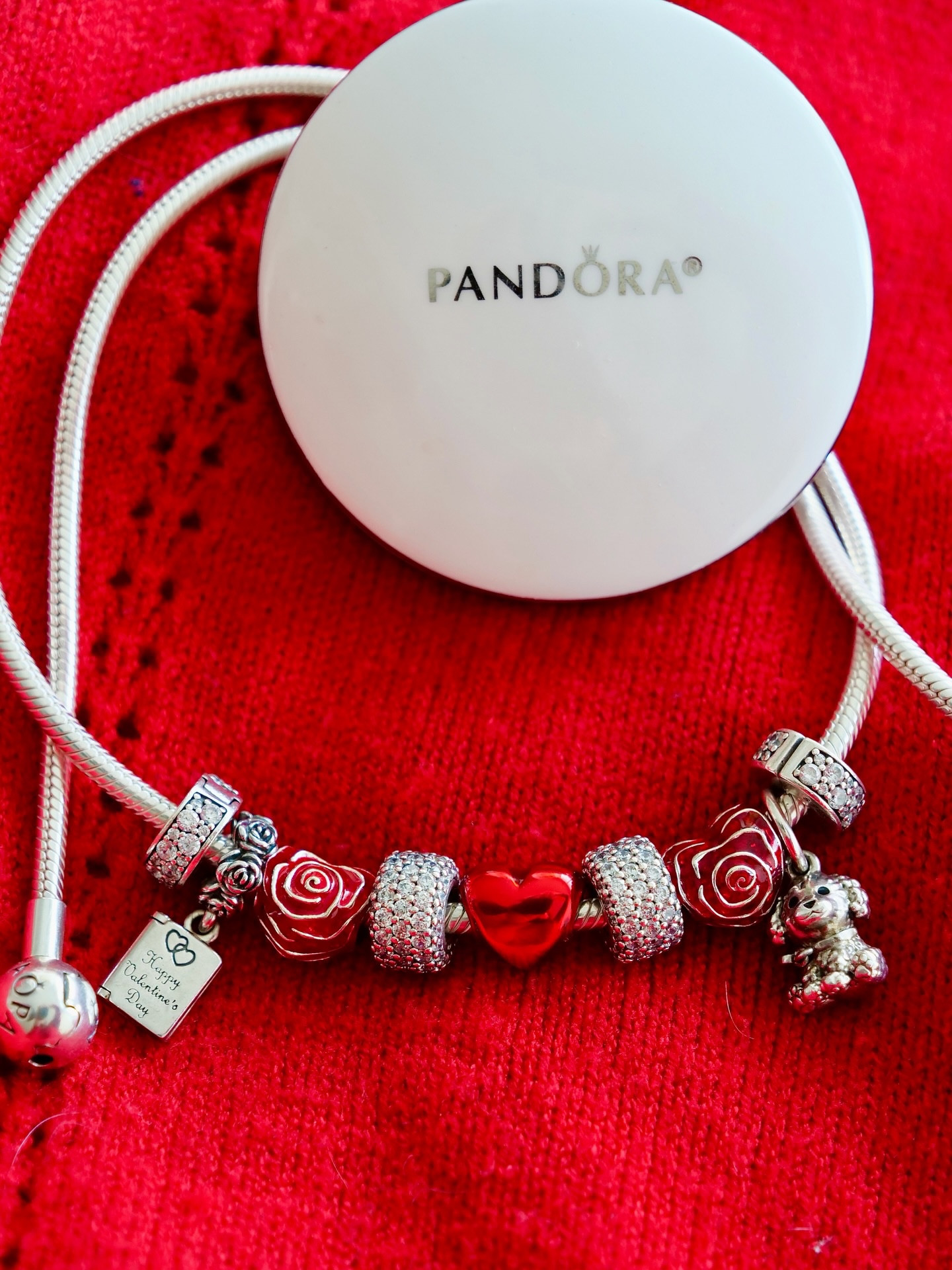 My Valentine’s Day @theofficialpandora necklace today! A mixture of some of my favourite Pandora Valentine’s Day charms to wear! 🌹♥️💌✨ I styled them on my Pandora Moments Snakechain Necklace…it makes for a lovely statement piece (and Valentine’s Day gift)! ✨

Which Pandora Charm is your favourite? ✨

Pandora jewellery, Pandora bracelet, Pandora charms, Pandora style, Valentine’s Day jewellery, valentines gift, gift ideas, Pandora charm bracelet, valentines jewelry #belove #pandorabracelet #pandoracharms #pandoranecklace #valentinesjewelry