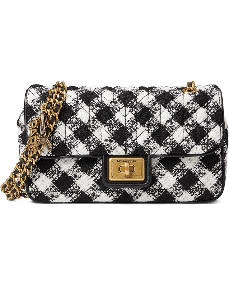 Karl Lagerfeld Paris Agyness Medium Shoulder | Zappos