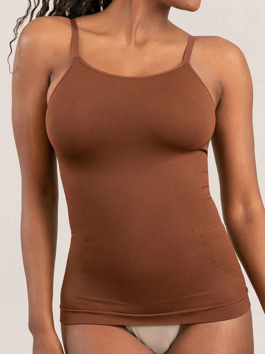 Shapermint Essentials Adjustable-Strap Shaper Cami | Shapermint
