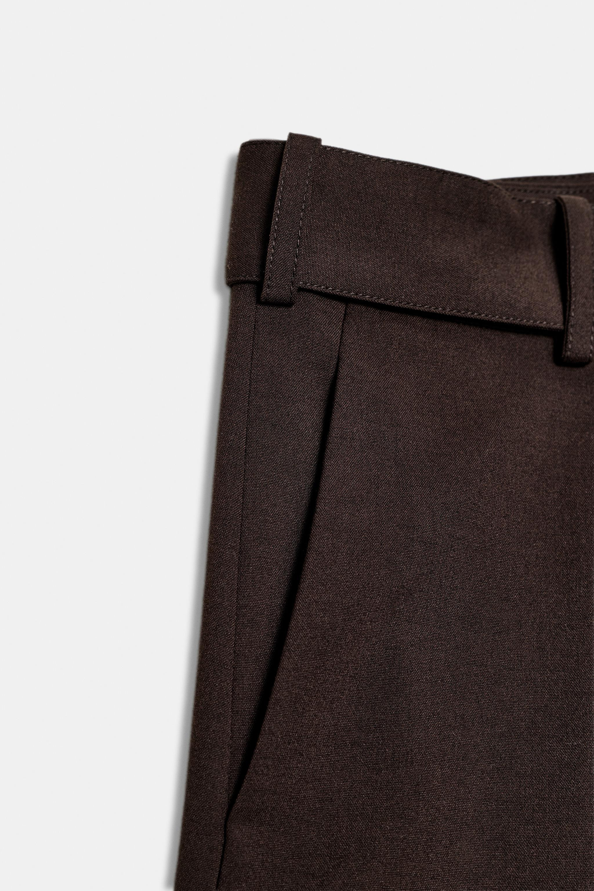 PLEATED CARGO PANTS ZW COLLECTION | Zara US