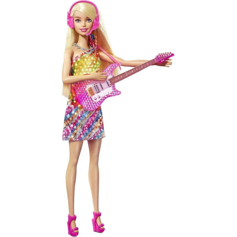 Barbie: Big City, Big Dreams Singing Malibu Roberts Doll 11.5-in Blonde with Music, Light-Up Feat... | Walmart (US)