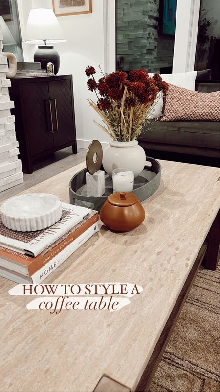 One of my favorite creative outlets is coffee table decor. It’s fun to switch it up every season 😍 here is a peek at the mt. Timp townhome coffee table. All items including the table are linked in the Ltk shopping app

#LTKhome