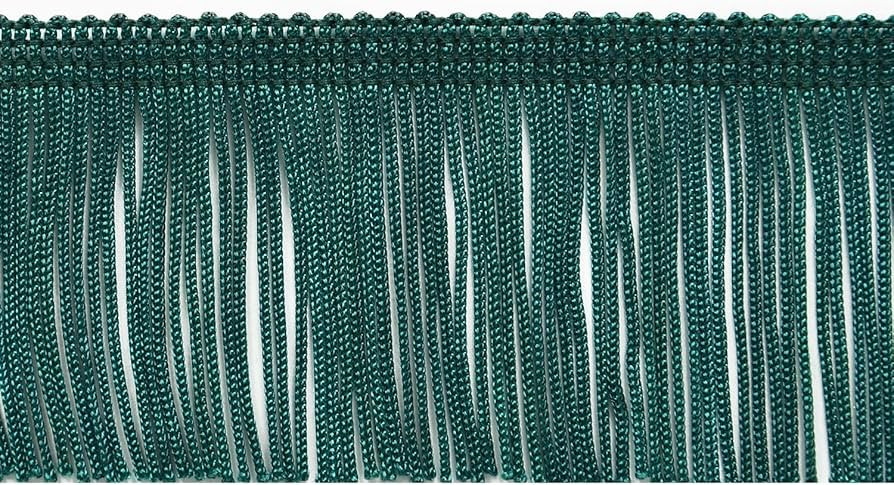 Expo International 5 Yards of 2" Chainette Fringe Trim, Teal | Amazon (US)
