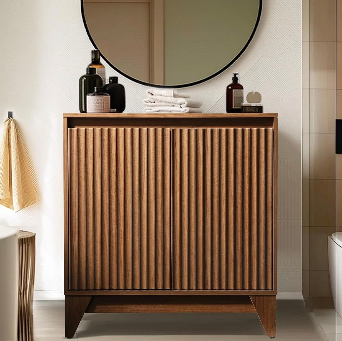 Dejesus 32" Tall 2 - Door Accent Cabinet With Adjustable Shelf

#LTKHome #LTKCyberWeek #LTKActive