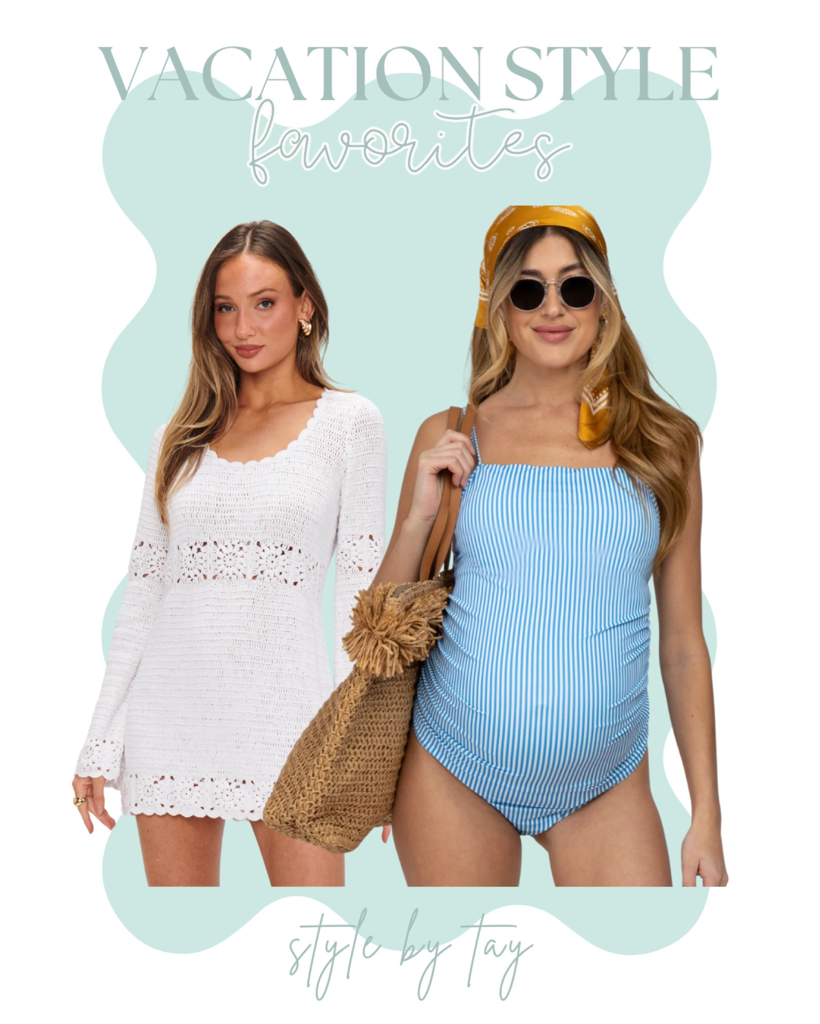 Ordered a few maternity swimsuits from pink blush & always a fan of show me your mumu coverups 

#LTKBump #LTKFindsUnder100 #LTKSwim