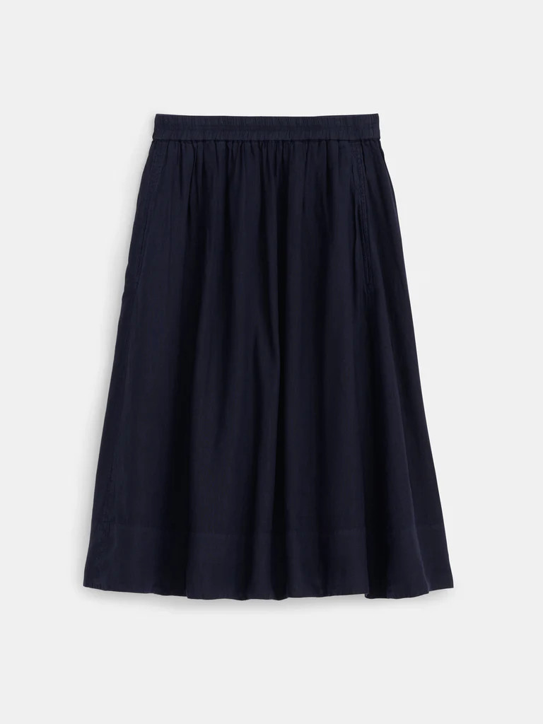Maddie Skirt in Linen | Alex Mill
