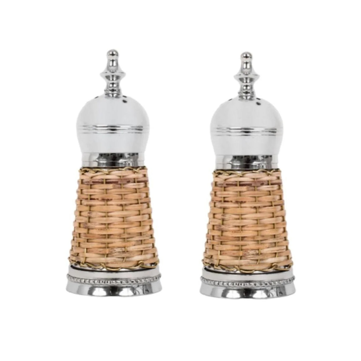 Wicker Salt and Pepper Shaker | Gorgeous Living