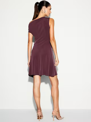 The Occasion by Old Navy Twist-Front Jersey Mini Dress | Old Navy (US)