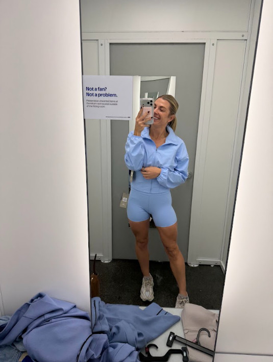 Walmart is bringing the cutest sporty finds with this corset jacket and bike short combo! The soft blue color feels fresh and fun, while the fitted silhouette gives this activewear look an elevated touch. It’s an easy outfit for walks, errands, casual days, or grabbing coffee while still looking put together. Add your favorite sneakers and you have a comfortable athleisure outfit ready to go. This Walmart set is proof that sporty style can be cute, flattering, and affordable. 💙✨👟
#WalmartFashion #WalmartFinds #WalmartStyle #WalmartActivewear #AthleisureStyle #BikeShortsOutfit #SportyStyle #AffordableFashion #CasualOutfitIdeas #ActivewearStyle 

 #LTKootd #LTKActive