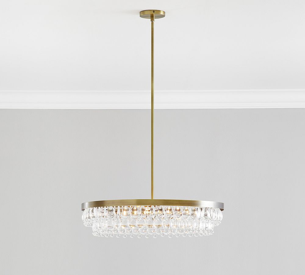 Clarissa Modern Round Chandelier | Pottery Barn (US)