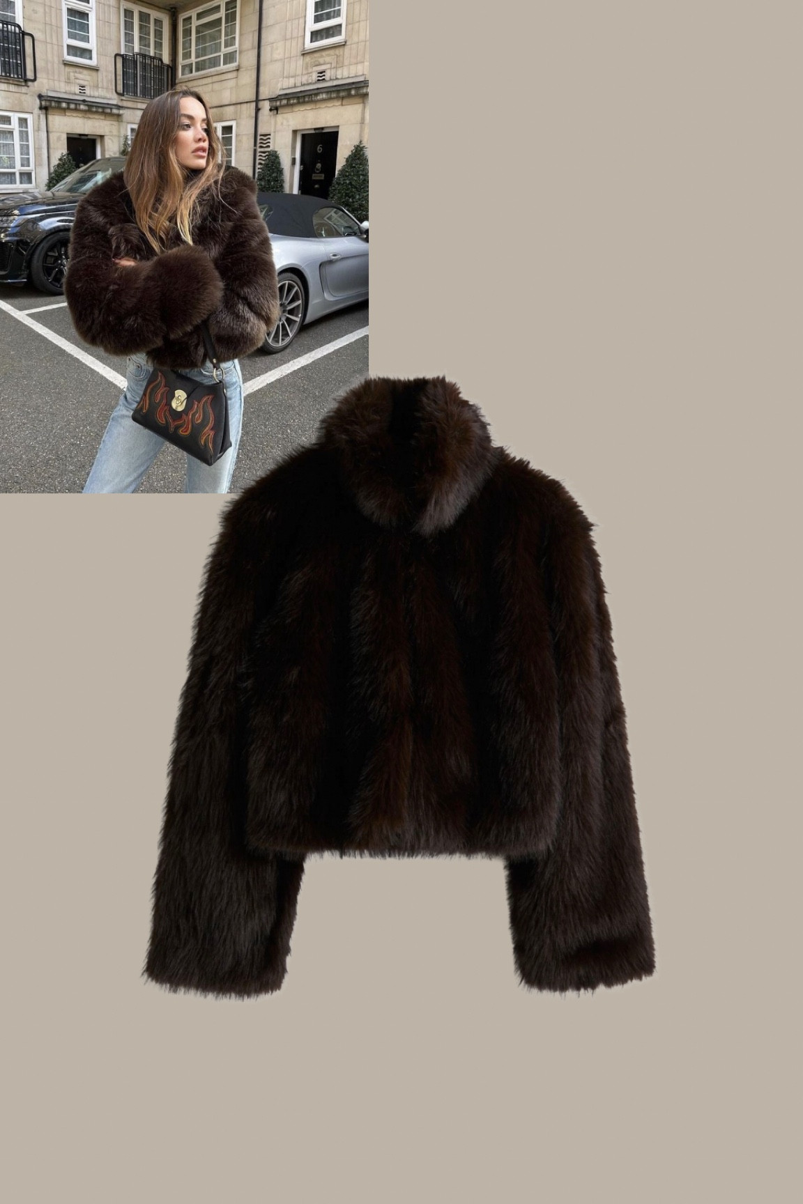 H&M brown faux fur coat 

#LTKeurope #LTKuk #LTKWinterSale