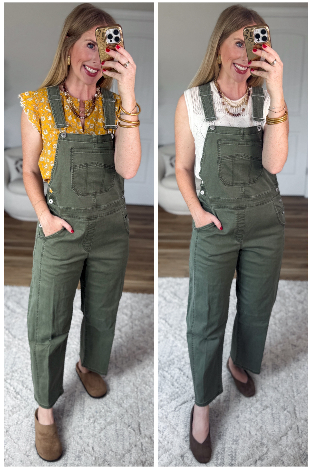 2 ways to style these barrel leg overalls from Walmart!

#LTKootd
