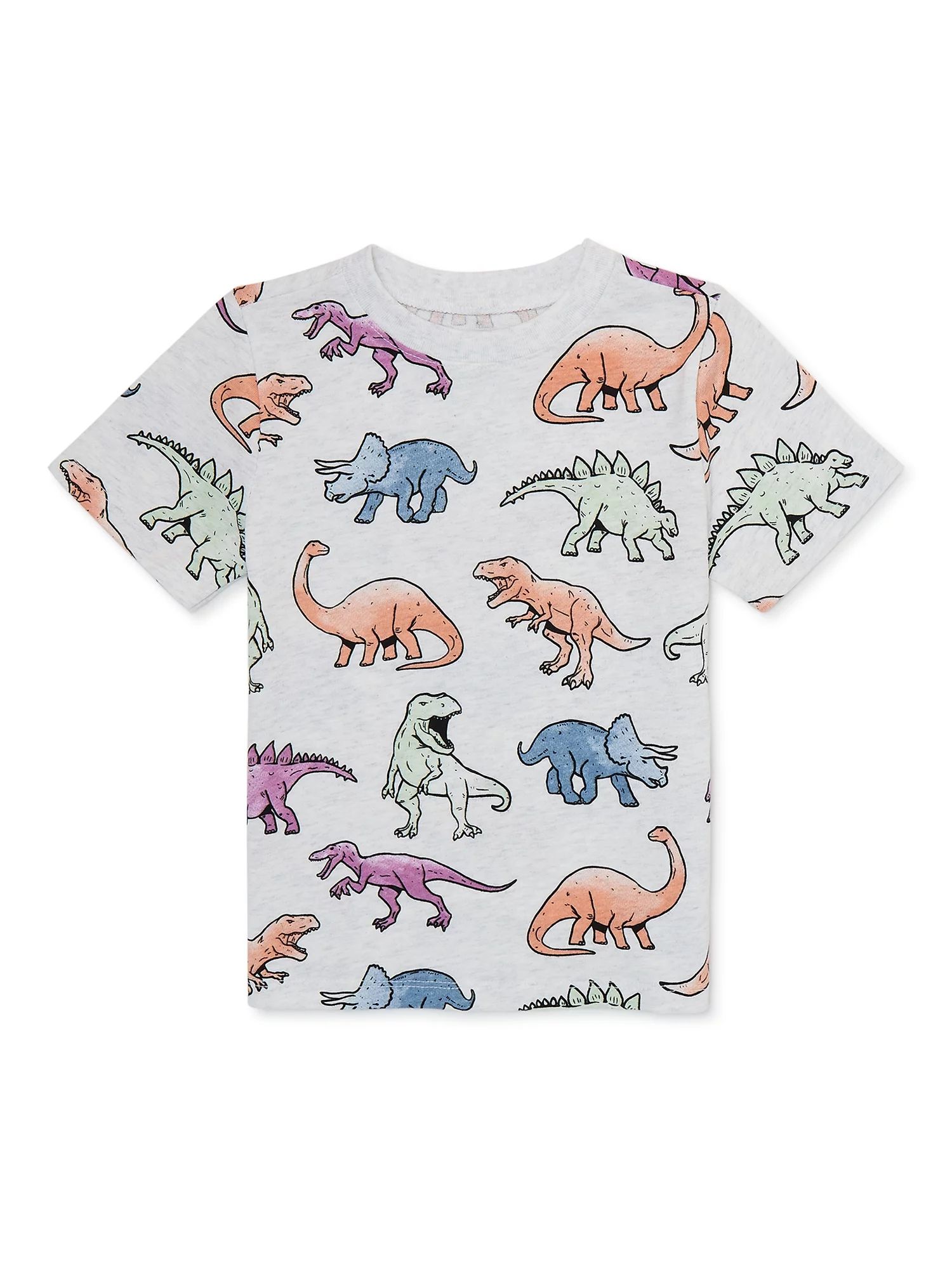 Garanimals Toddler Boy Short Sleeve Print T-Shirt, Sizes 12 Months-5T | Walmart (US)