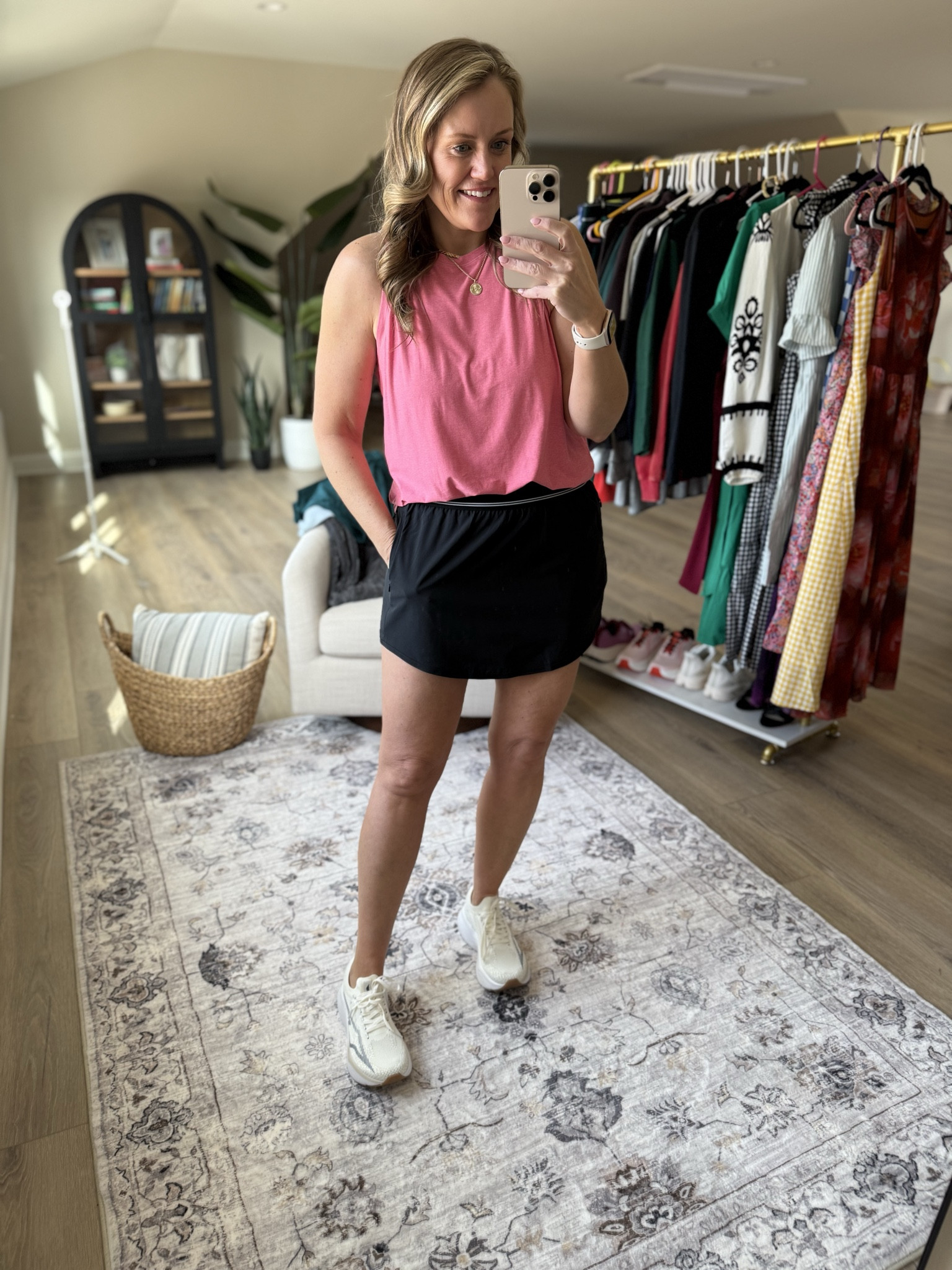 Walmart finds
Mom fashion
Walmart fashion 
Athletic dress
Sports mom
Shorts
Skort
Tank top 
Sneakers
Fits TTS, wearing medium 



#LTKgrwm #LTKmomlife #LTKdayinmylife