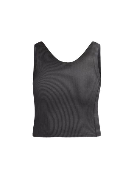 Ribbed Softstreme Cropped Tank Top | Women's Sleeveless & Tank Tops | lululemon | Lululemon (US)