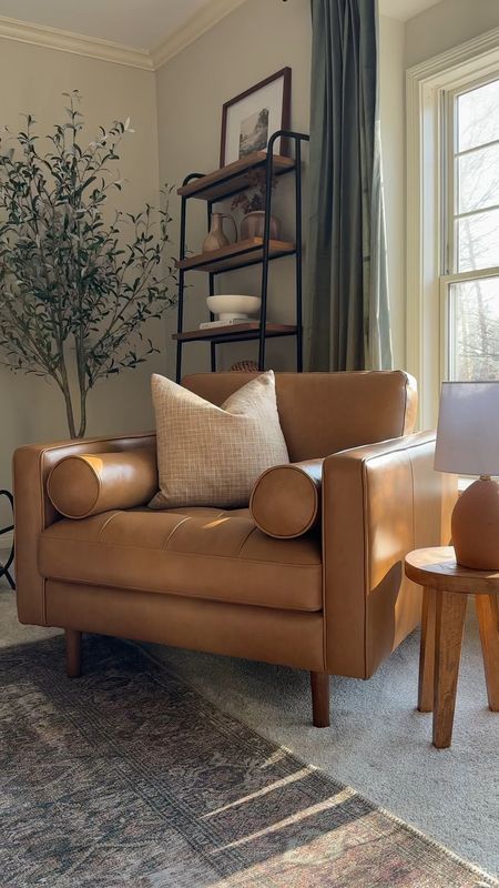 Leather accent chair 

#LTKstyletip #LTKhome #LTKSpringSale