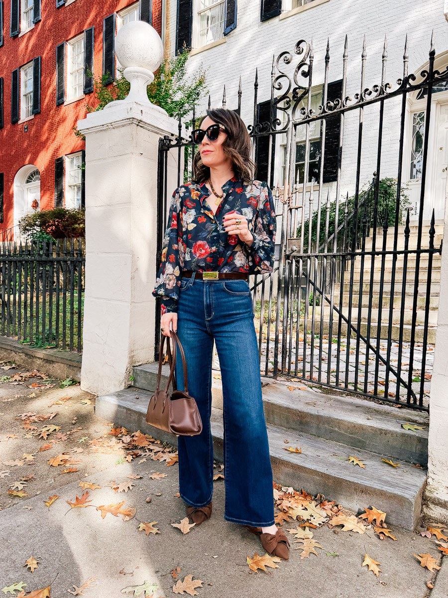 Fall style - blouse is from The Noli Shop

#LTKSeasonal #LTKPetite #LTKOver40