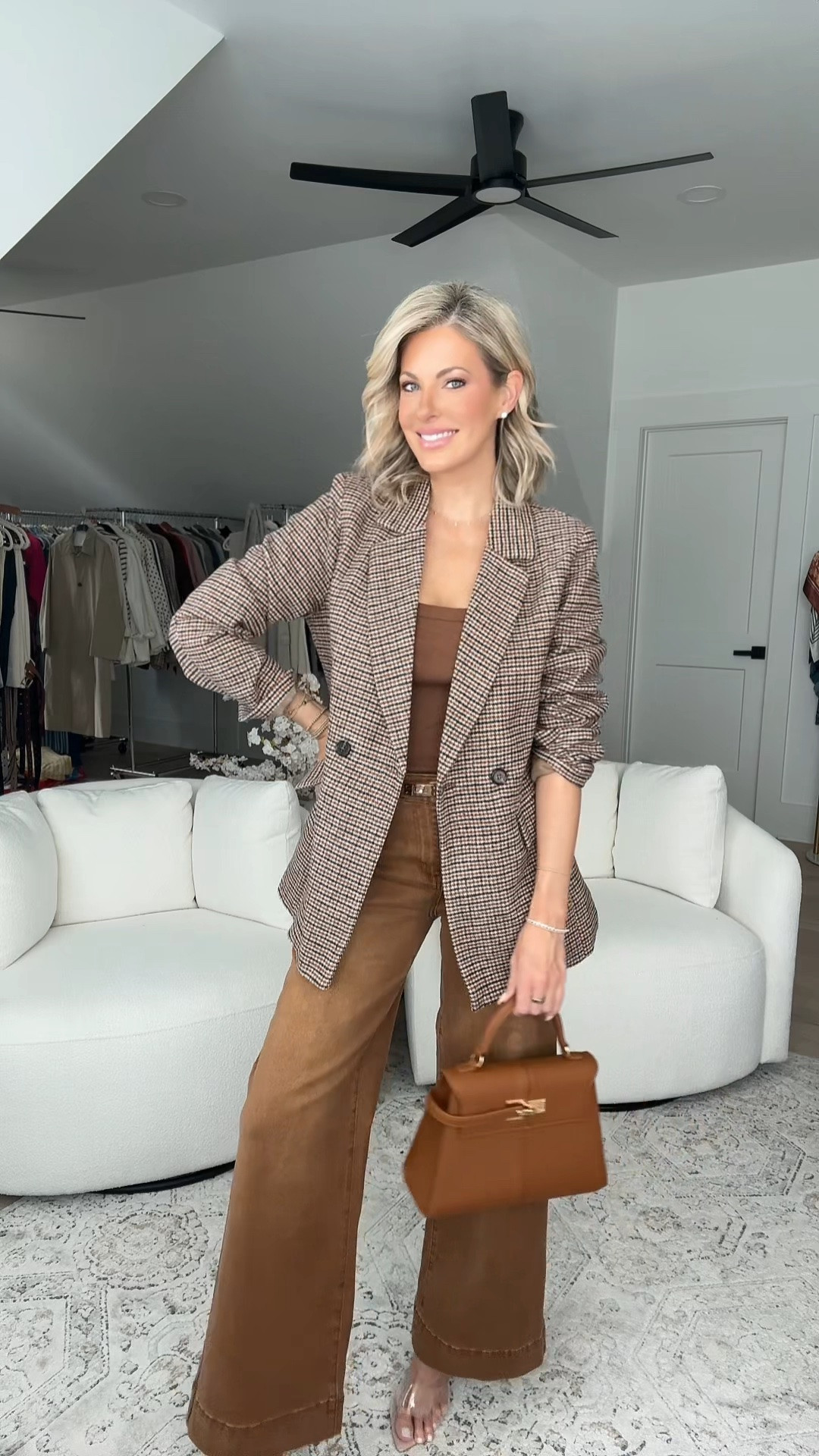 Absolutely obsessed with these pants not only are they budget friendly and fall forward but literally so comfortable. I paired them with four different tops to show how they can be worn everything I’ve shown as budget friendly. ￼

#LTKootd #LTKOver40 #LTKSeasonal