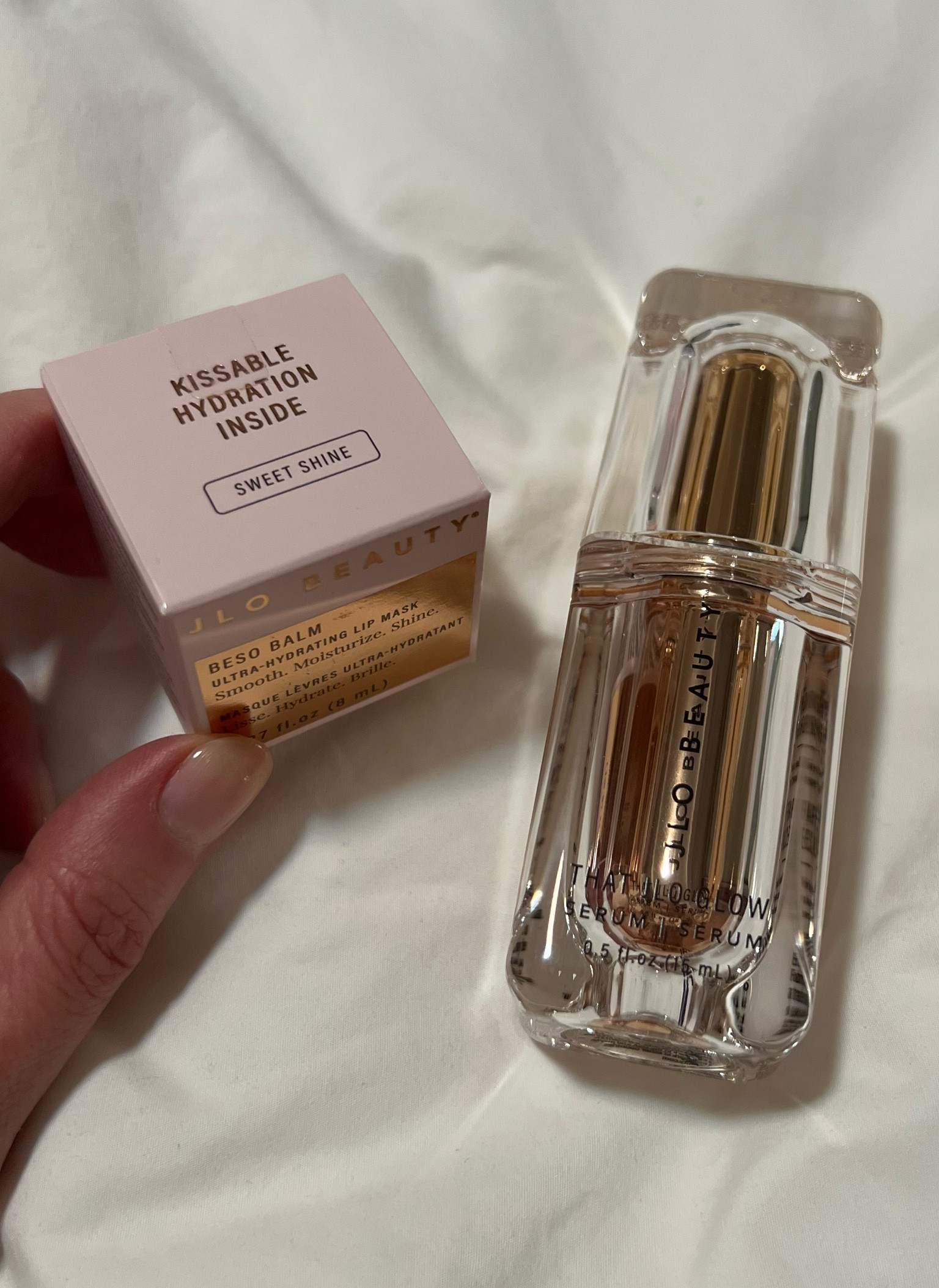 Always wanted to try JLO Beauty! She has the best skin!  Here is the JLO glow serum and Beso balm lip mask. 

#LTKGiftGuide #LTKbeauty #LTKHoliday