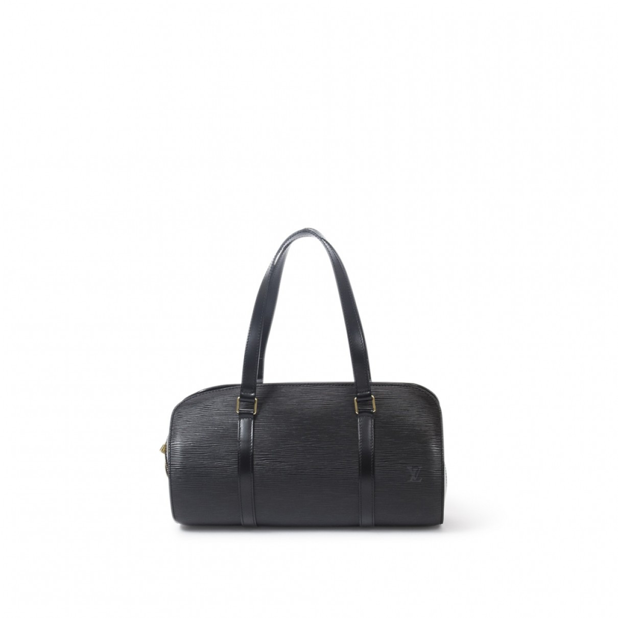 Louis Vuitton Soufflot Black Leather handbag for Women | Vestiaire Collective (Global)