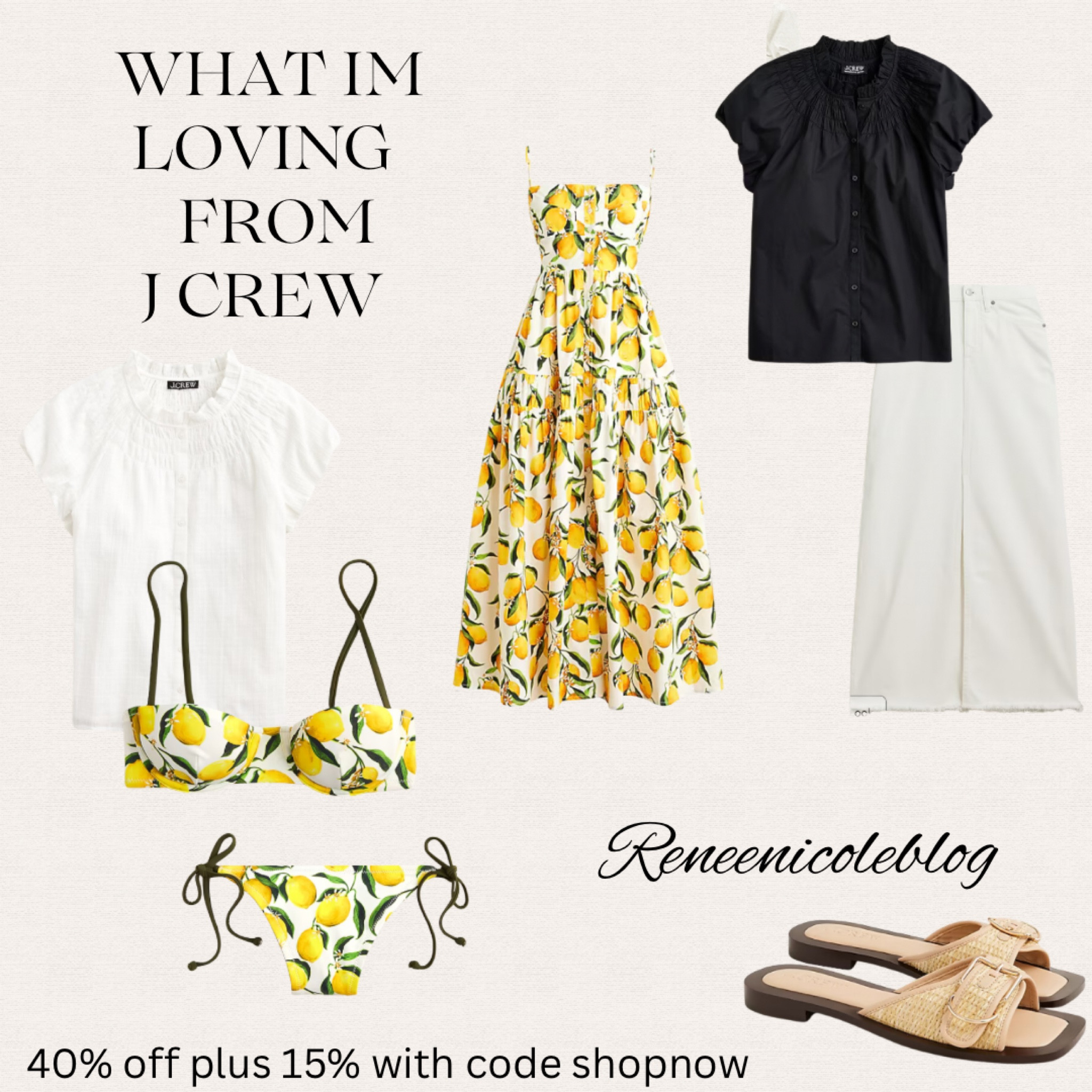 Sale at J crew! I ordered the lemon suit and the white top next to it- so cute for summer! 

#LTKfindsunder50 #LTKstyletip #LTKsalealert