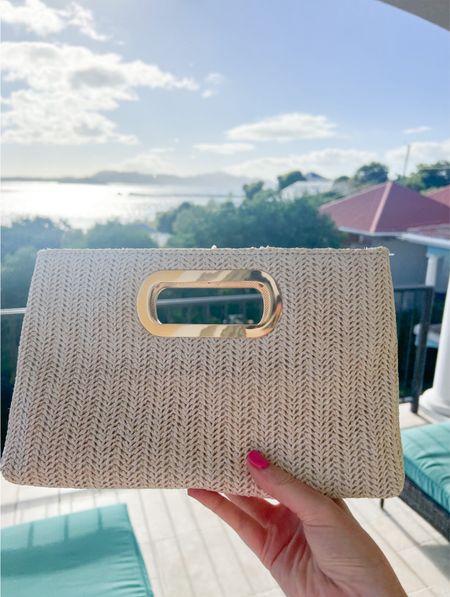 The Amazon clutch I take on every beach vacation and use all summer long!
-
woven clutch, straw bag, amazon fashion, amazon resort wear, summer handbag, summer purse, beach vacation bags, straw clutch, amazon handbags, woven handbag, gifts for her, gifts for sister, gifts for girlfriend, handbags under $50, coastal style, coastal fashion, beach style 

#LTKFindsUnder50 #LTKItBag #LTKStyleTip