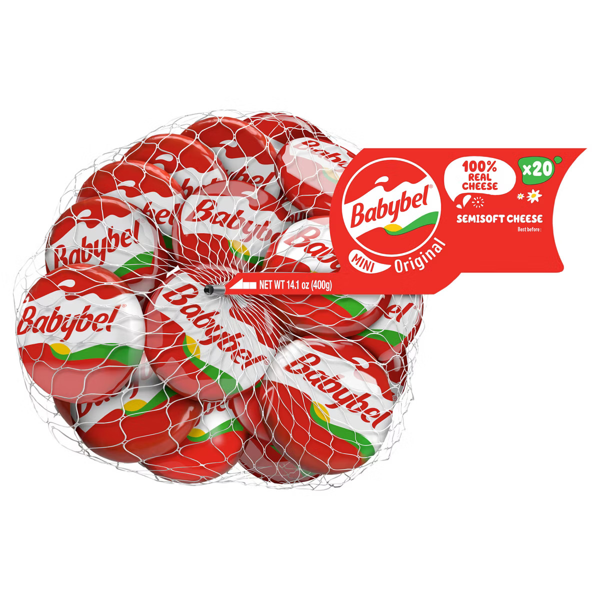 Mini Babybel Original Cheese Snack - 14.1oz/20ct | Target