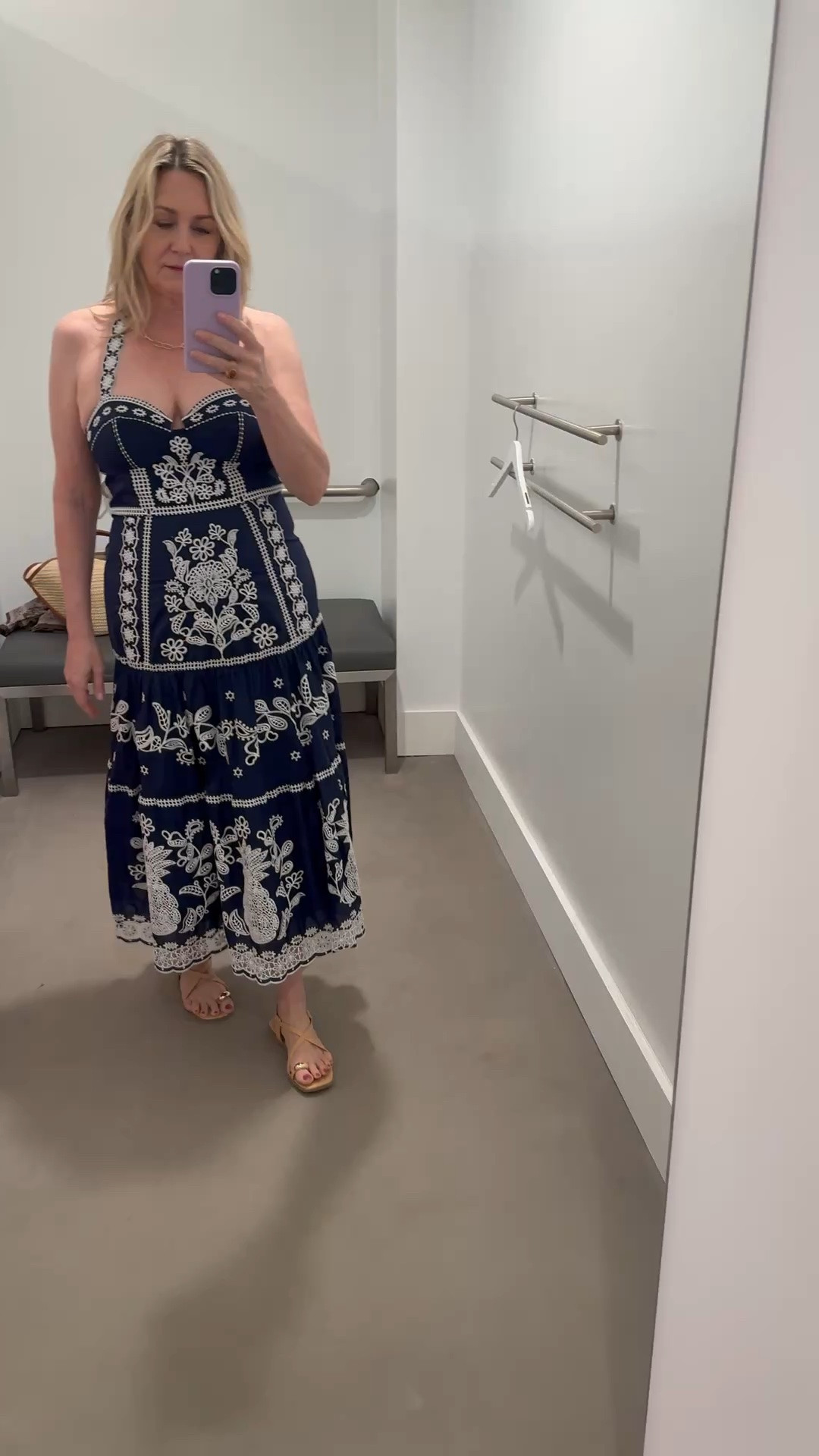 The detail on this maxi dress is incredible. Summer dress, vacation outfit. ￼

#LTKootd #LTKSeasonal #LTKMidsize