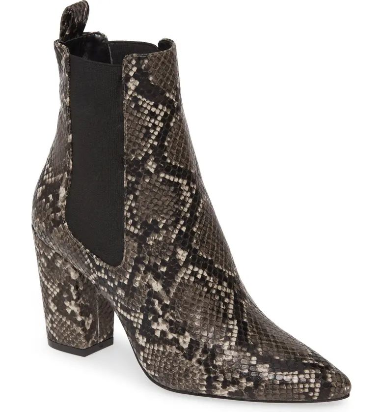 Subtle Snake Embossed Chelsea Boot | Nordstrom