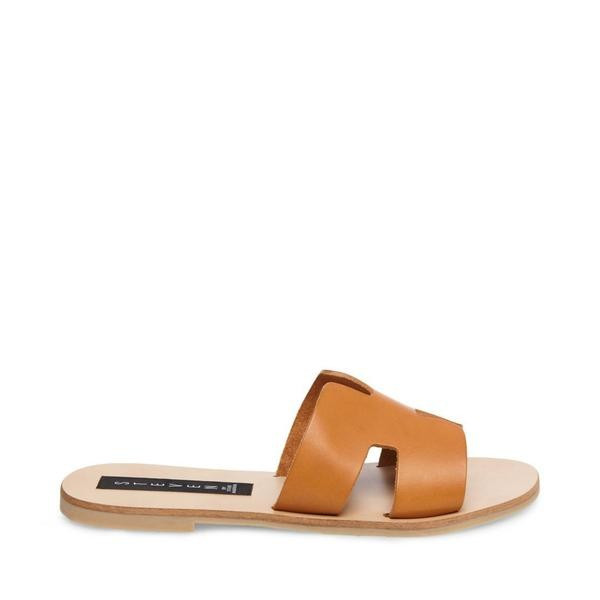 GREECE COGNAC LEATHER | Steve Madden (US)