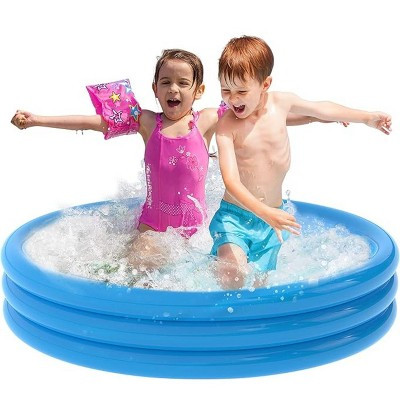 4E’s Novelty 5ft Inflatable Kiddie Pool for Kids Ages 3–8 – Durable Small Backyard Pool, Easy Setup | Target