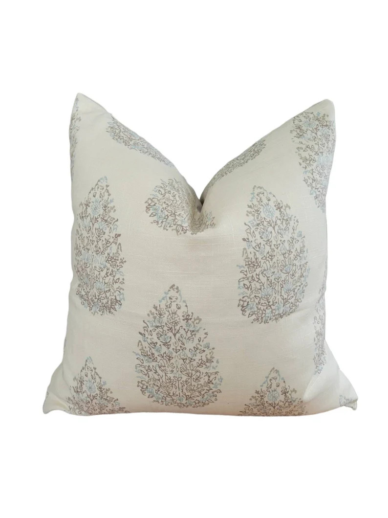 TONYA || block print pillow cover limited quantity | Etsy (US)