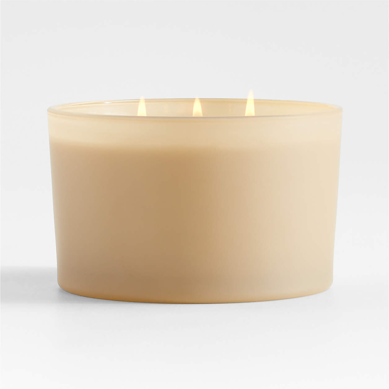 Monochrome No. 7 Pampas 1-Wick Scented Candle - Beach Grass, Nutmeg and Black Pepper + Reviews | ... | Crate & Barrel