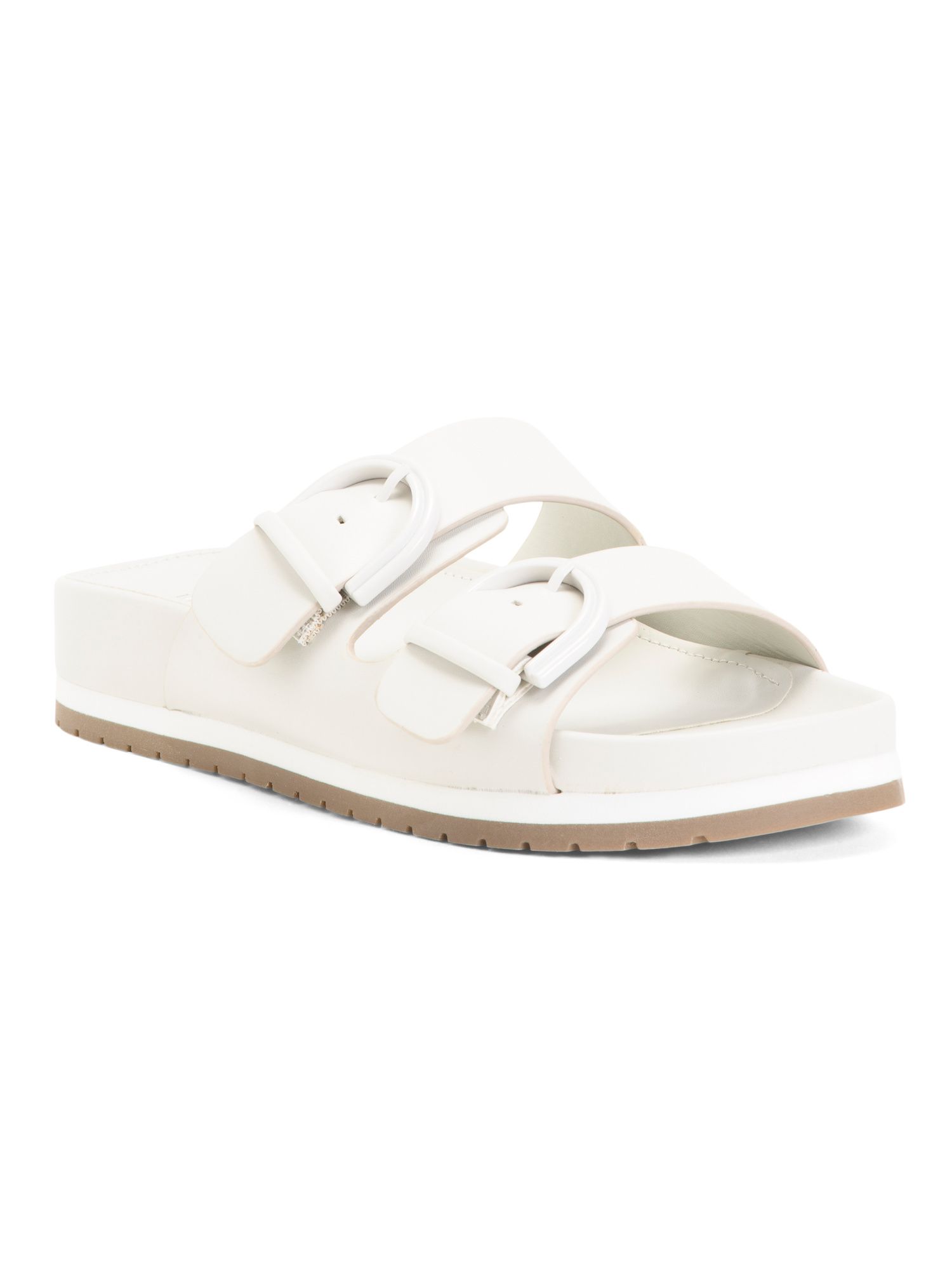 Double Buckle Slide Sandals | Women's Shoes | Marshalls | Marshalls