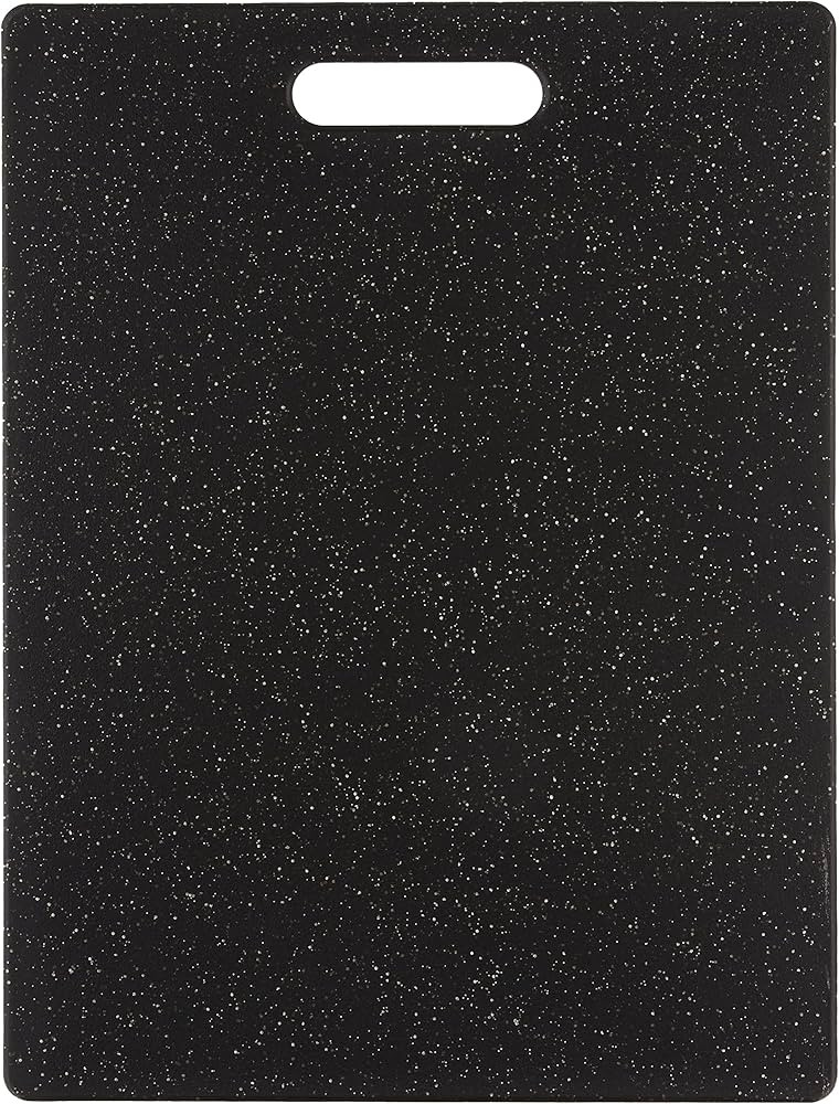 Dexas Grippboard Cutting Board with Non-Slip Feet, 11 by 14.5 inches, Dark Granite pattern and Bl... | Amazon (US)