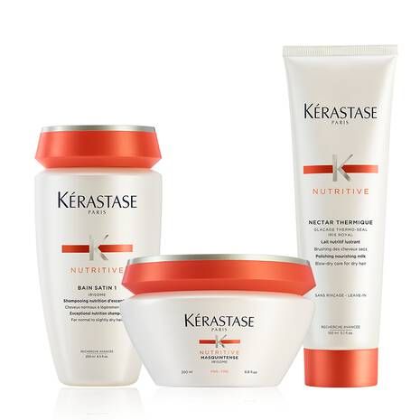 Nutritive Moderately Dry Hair Treatment Hair Care Set | Kérastase | Kerastase US