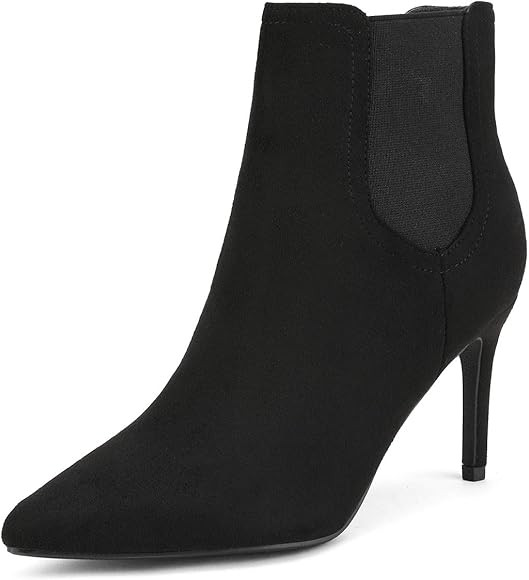 DREAM PAIRS Women's Pointed Toe Stiletto High Heel Ankle Booties | Amazon (US)