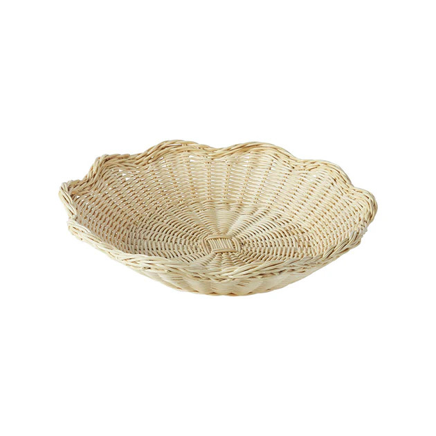 Wavy Wicker Tray | Cailini Coastal