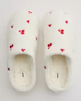 Aerie Sherpa Scuff Slippers | Aerie