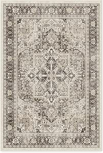 RUGGABLE Kamran Washable Rug - Perfect Vintage Washable Area Rug for Living Room, Kitchen, Bedroo... | Amazon (US)