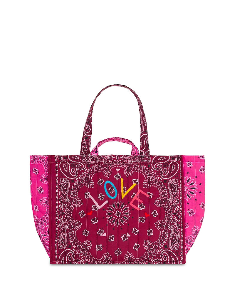 Call it By Your Name Maxi Cabas Quilted Bandana Tote | Bloomingdale's (US)